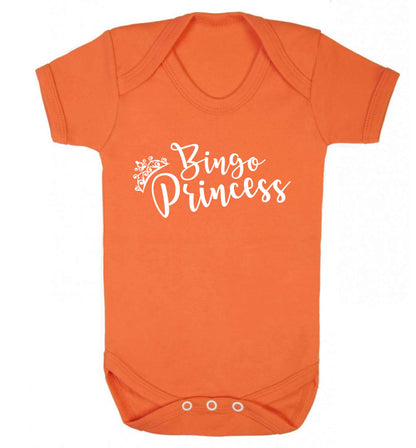 Bingo princess Baby Vest orange 18-24 months