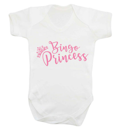 Bingo princess Baby Vest white 18-24 months