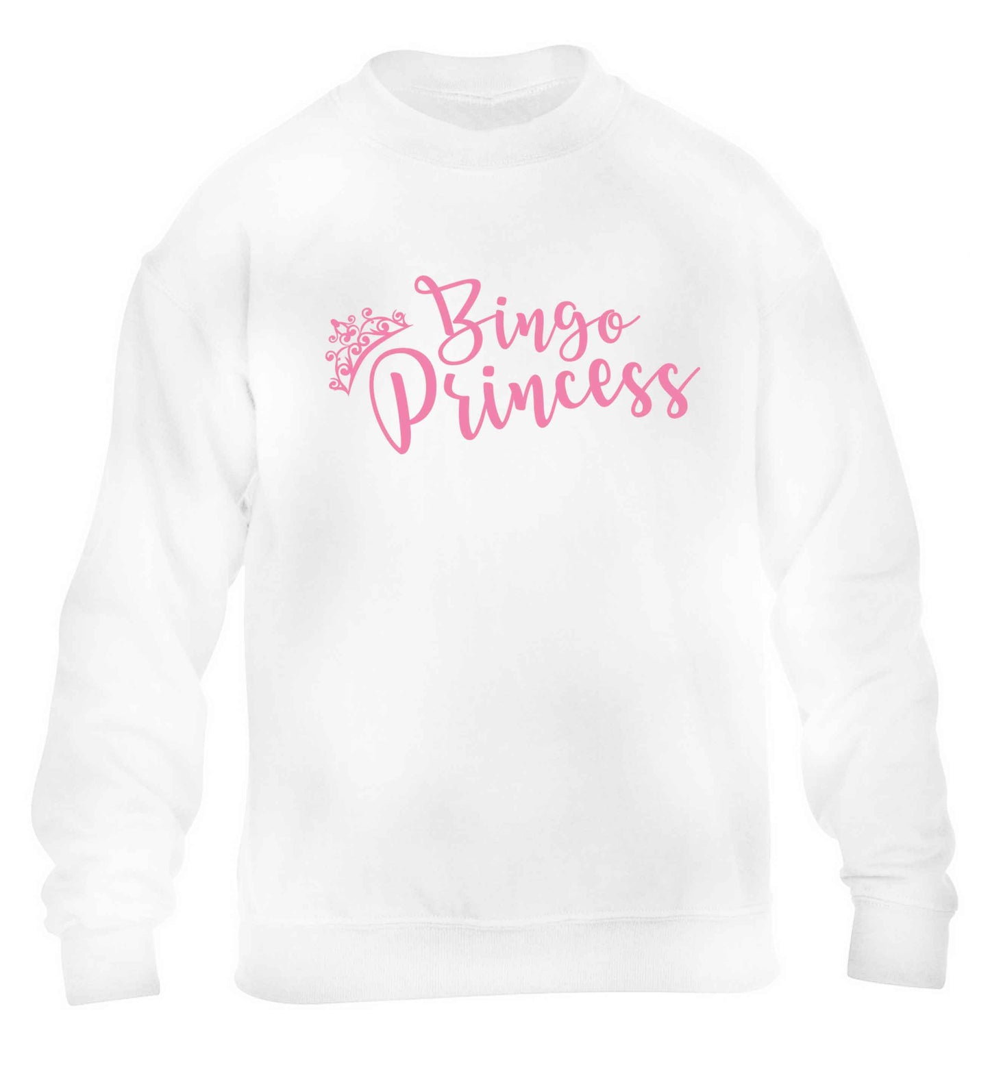 Bingo princess children's white sweater 12-13 Years
