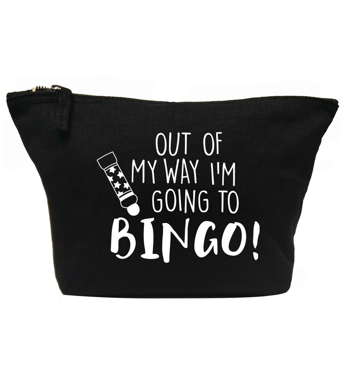 Out of my way I'm going to bingo | makeup / wash bag