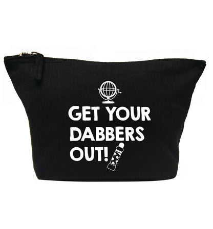 Get your dabbers out | makeup / wash bag