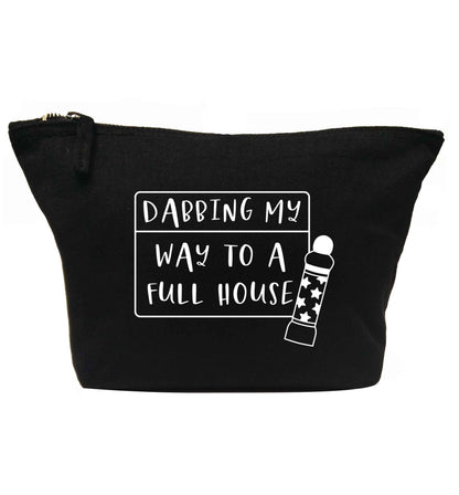 Dabbing my way to a full house | makeup / wash bag