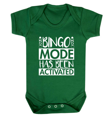 Bingo mode has been activated Baby Vest green 18-24 months