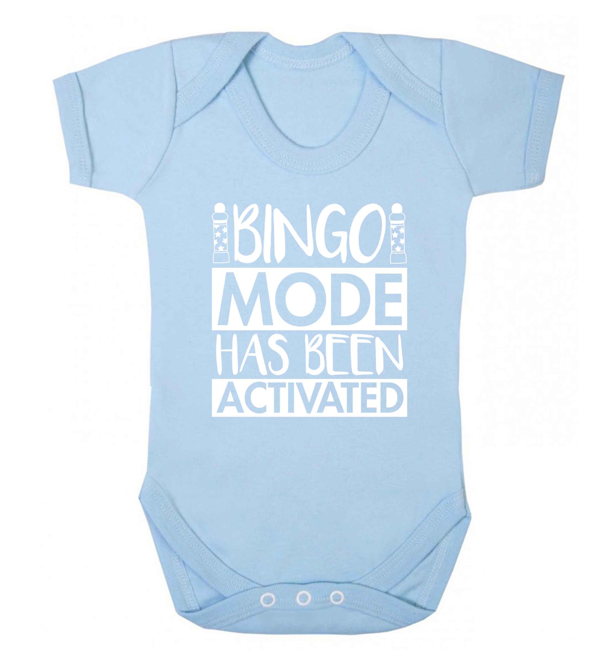 Bingo mode has been activated Baby Vest pale blue 18-24 months
