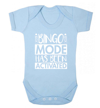 Bingo mode has been activated Baby Vest pale blue 18-24 months