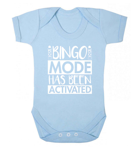 Bingo mode has been activated Baby Vest pale blue 18-24 months