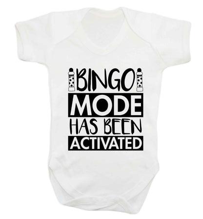 Bingo mode has been activated Baby Vest white 18-24 months