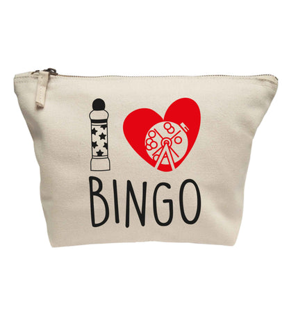 I love bingo | makeup / wash bag