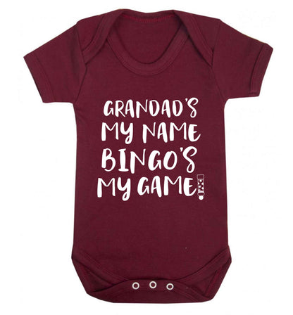 Keep calm and carry on dabbing Baby Vest maroon 18-24 months
