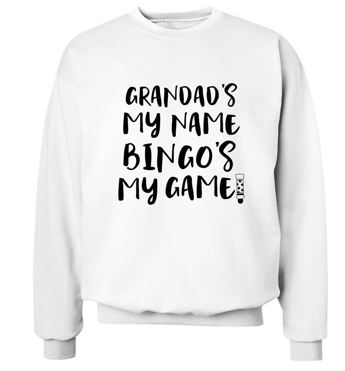 Keep calm and carry on dabbing Adult's unisex white Sweater 2XL