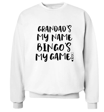 Keep calm and carry on dabbing Adult's unisex white Sweater 2XL