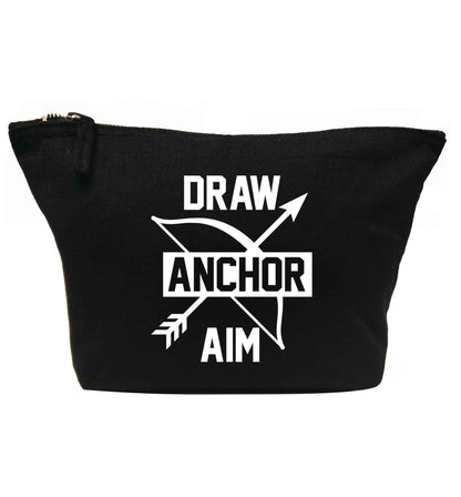 Draw anchor aim | makeup / wash bag