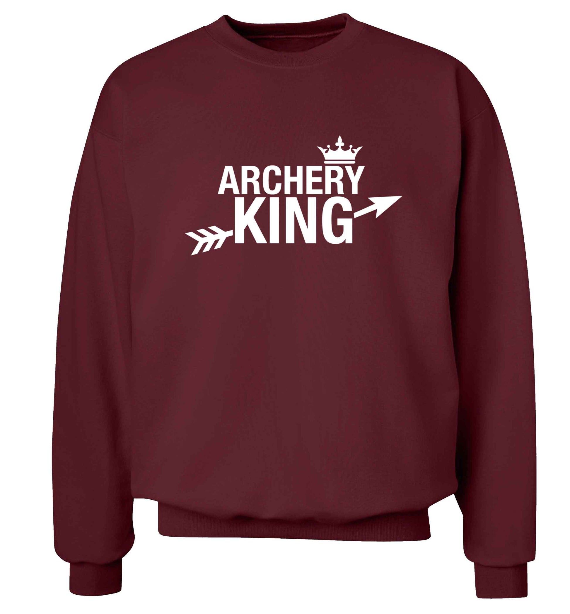 Archery king Adult's unisex maroon Sweater 2XL