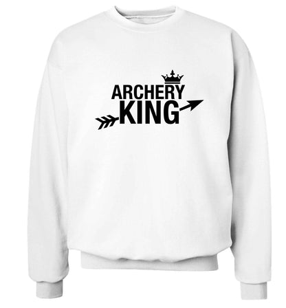 Archery king Adult's unisex white Sweater 2XL