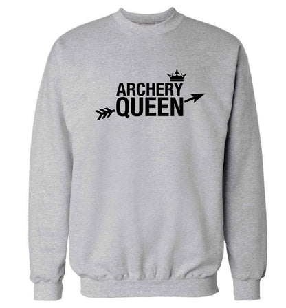Archery queen Adult's unisex grey Sweater 2XL
