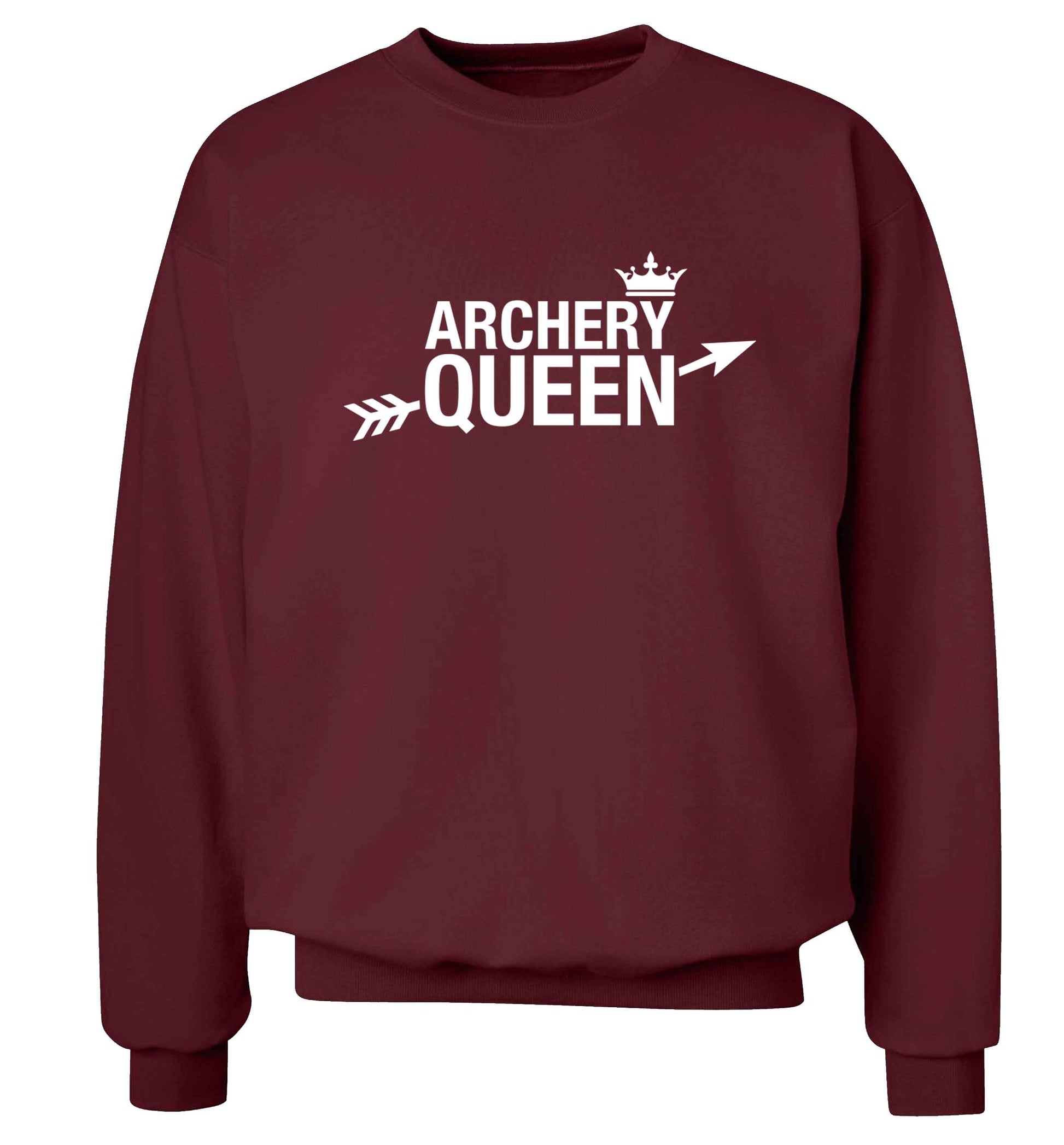 Archery queen Adult's unisex maroon Sweater 2XL
