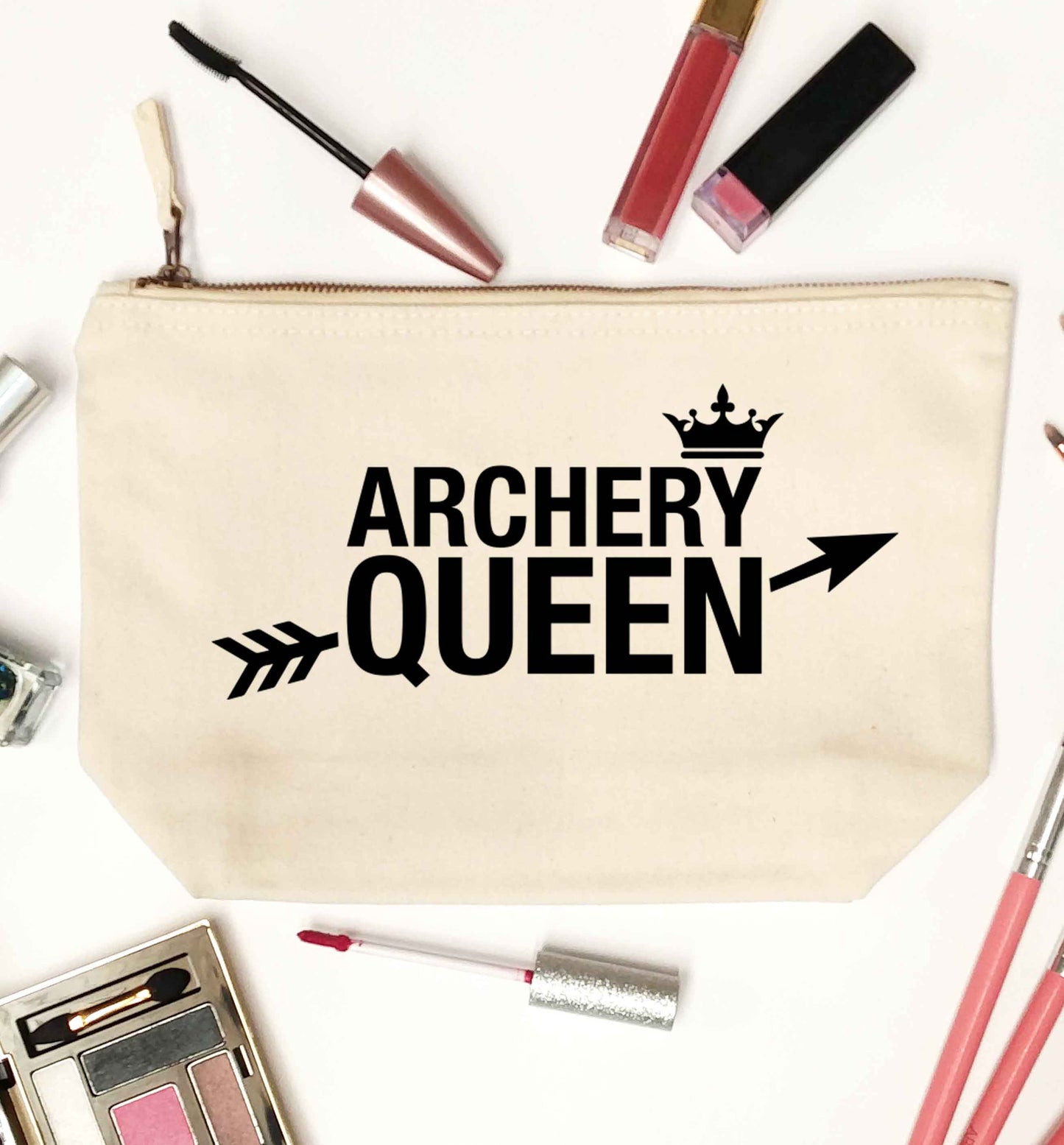Archery queen natural makeup bag