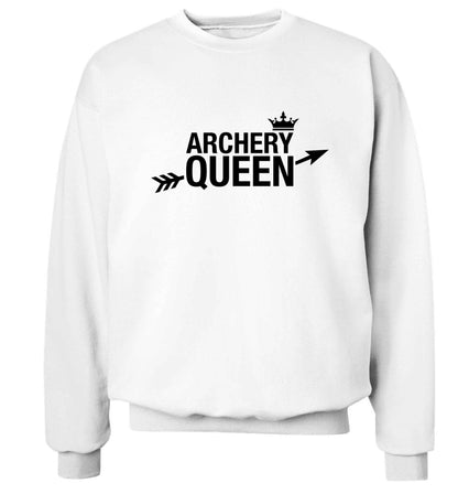 Archery queen Adult's unisex white Sweater 2XL