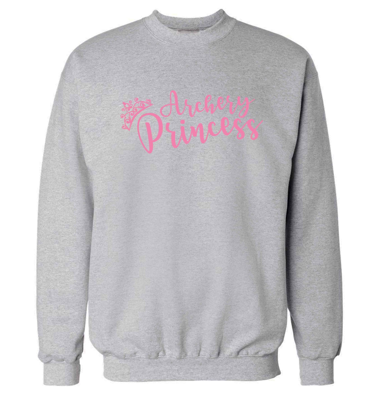 Archery princess Adult's unisex grey Sweater 2XL