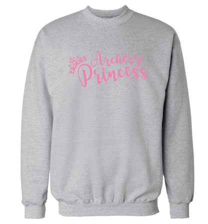 Archery princess Adult's unisex grey Sweater 2XL