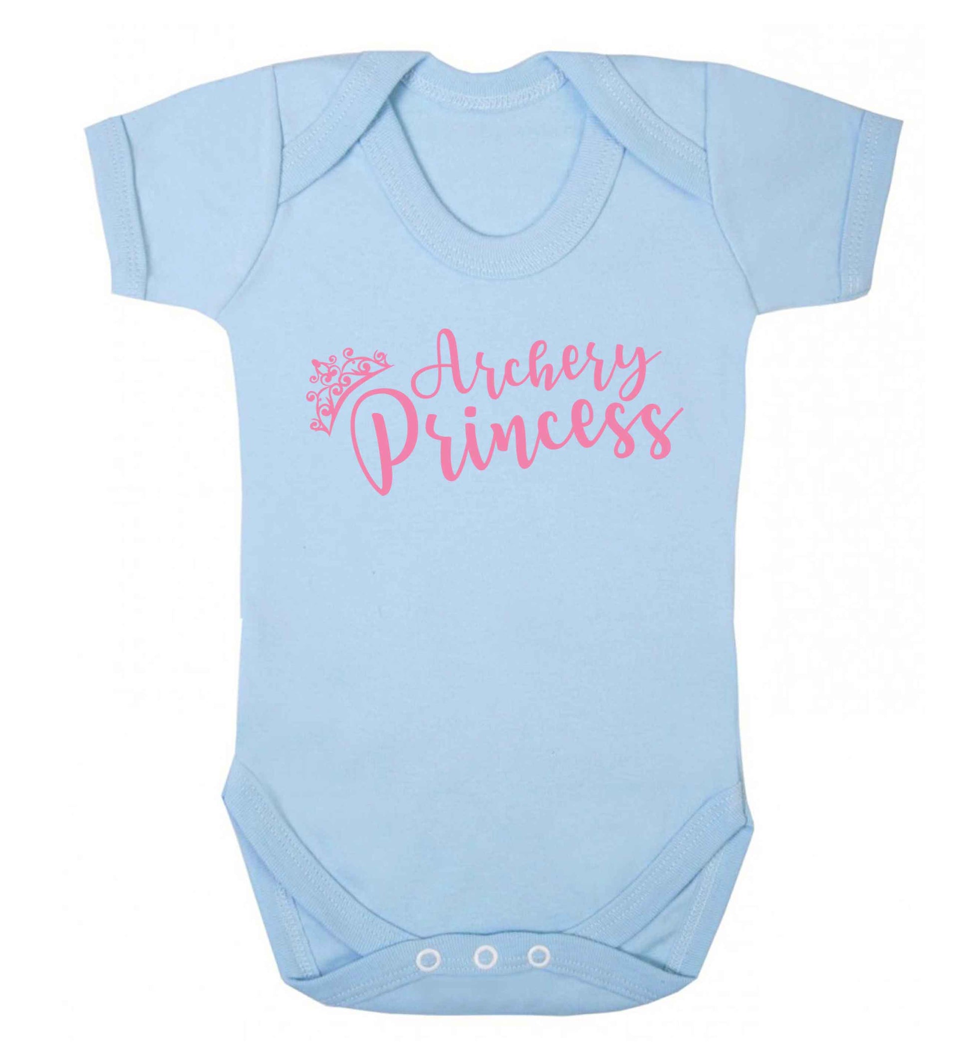 Archery princess Baby Vest pale blue 18-24 months
