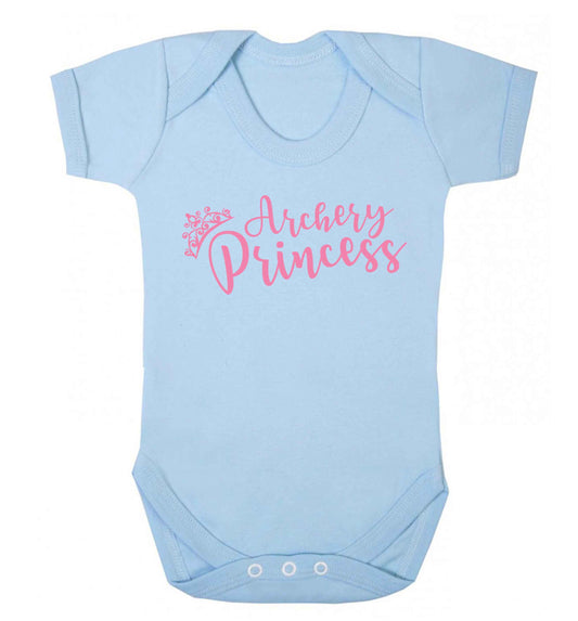 Archery princess Baby Vest pale blue 18-24 months