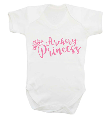 Archery princess Baby Vest white 18-24 months