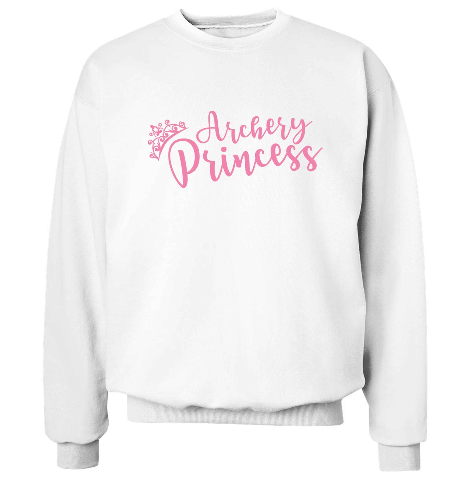 Archery princess Adult's unisex white Sweater 2XL