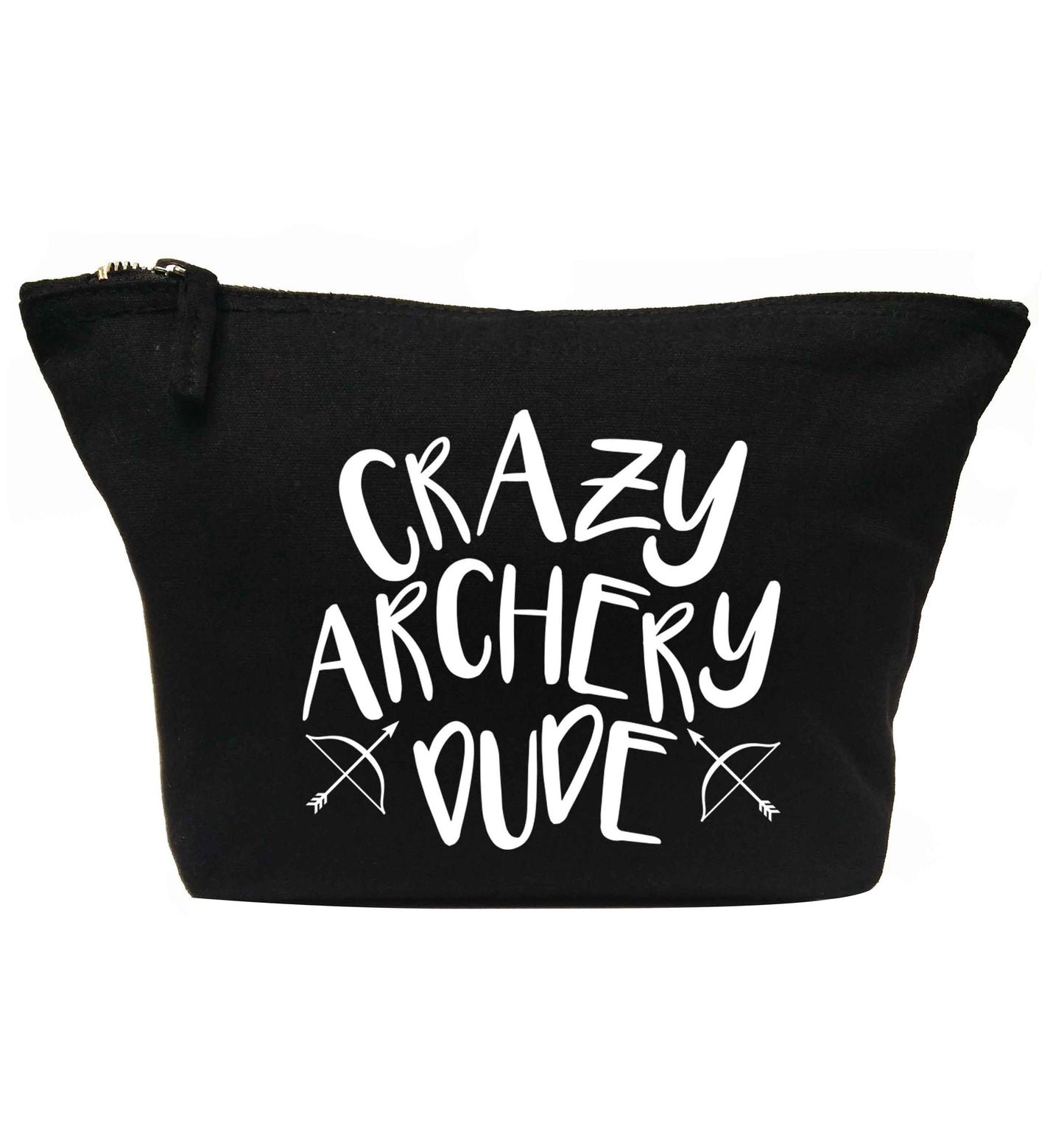 Crazy archery dude | makeup / wash bag