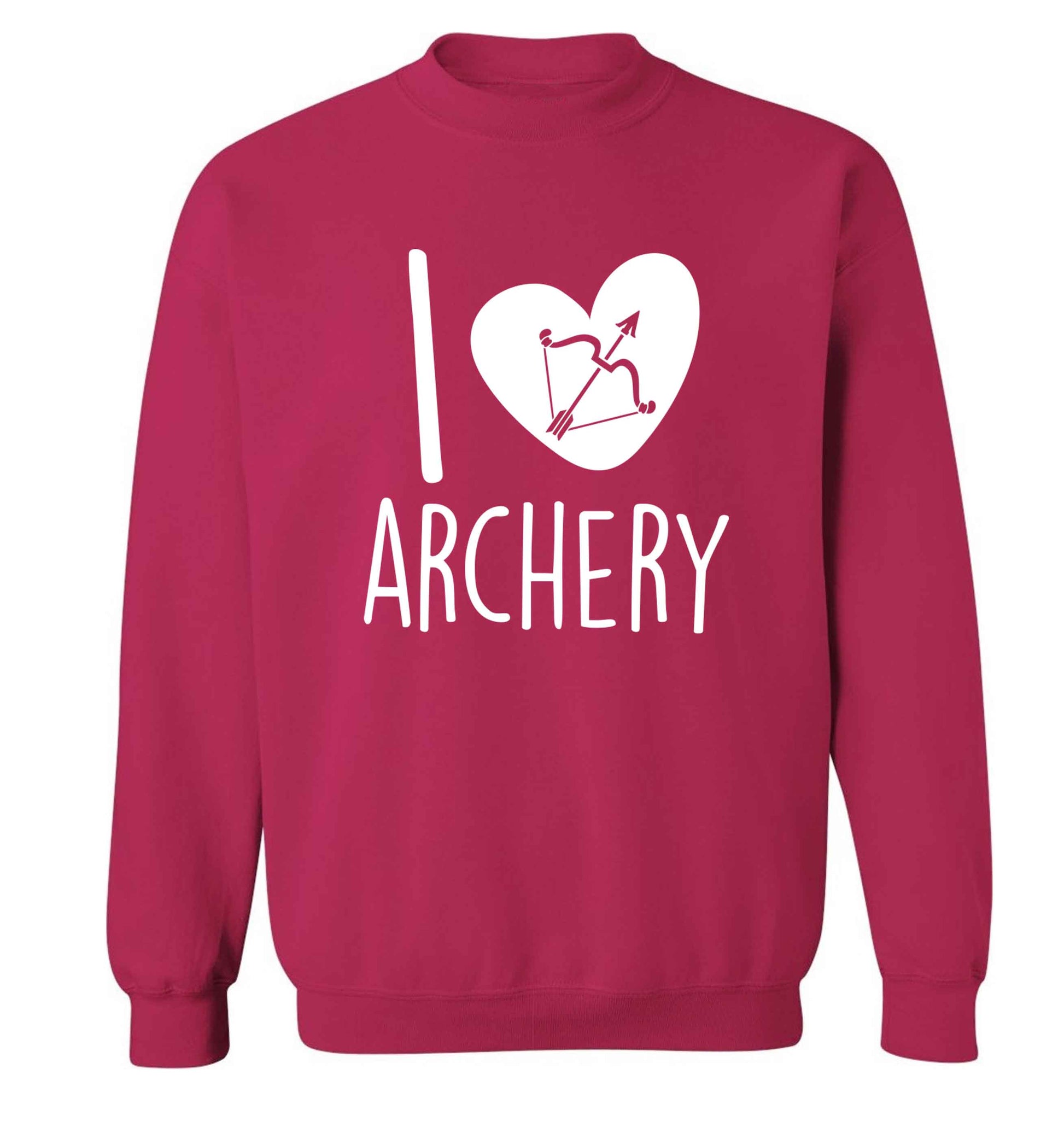 I love archery Adult's unisex pink Sweater 2XL