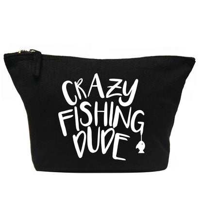 Crazy fishing dude | makeup / wash bag
