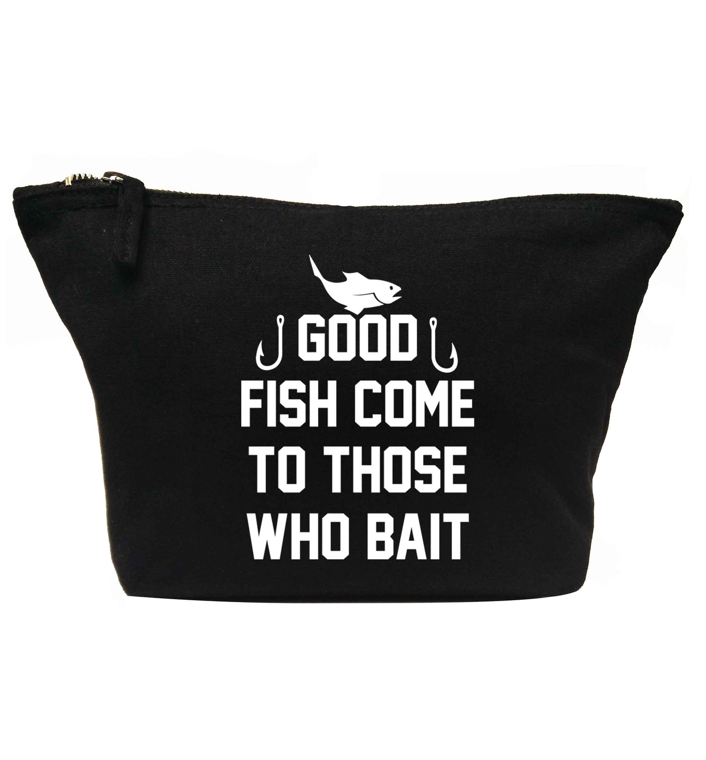 Good fish come to those who bait | makeup / wash bag