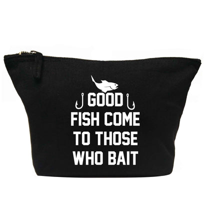 Good fish come to those who bait | makeup / wash bag