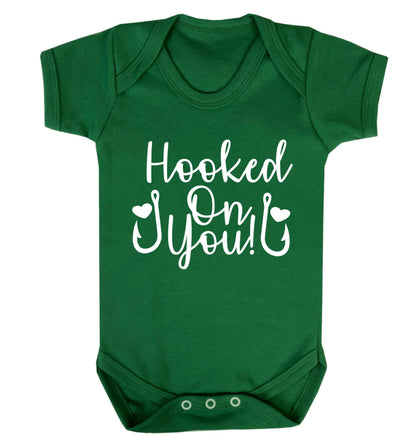 Hooked on you Baby Vest green 18-24 months