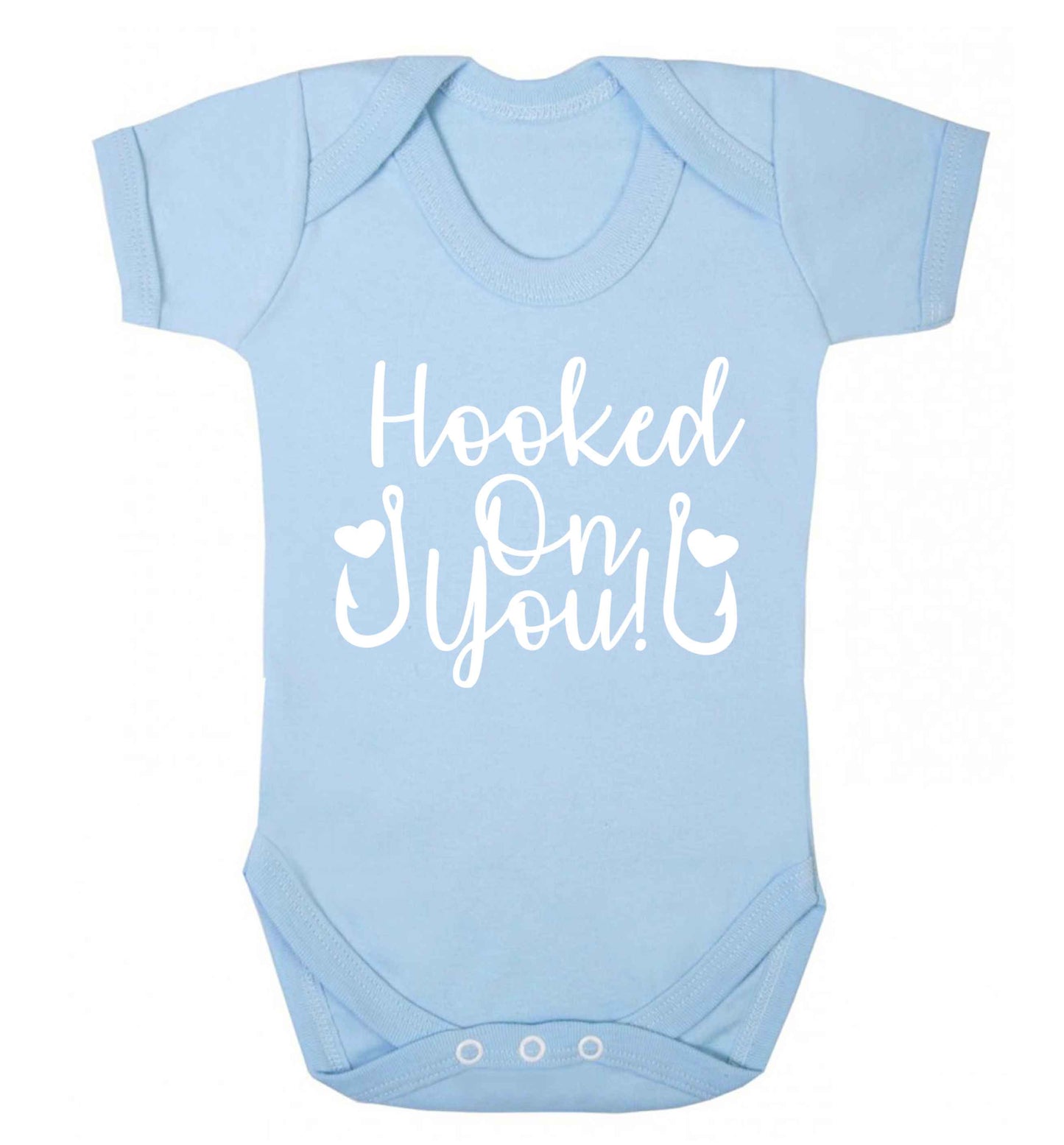 Hooked on you Baby Vest pale blue 18-24 months
