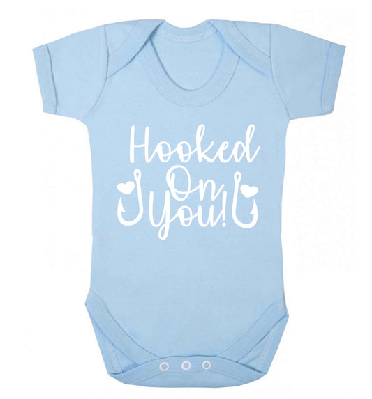 Hooked on you Baby Vest pale blue 18-24 months