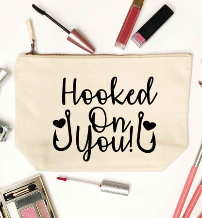Hooked on you natural makeup bag