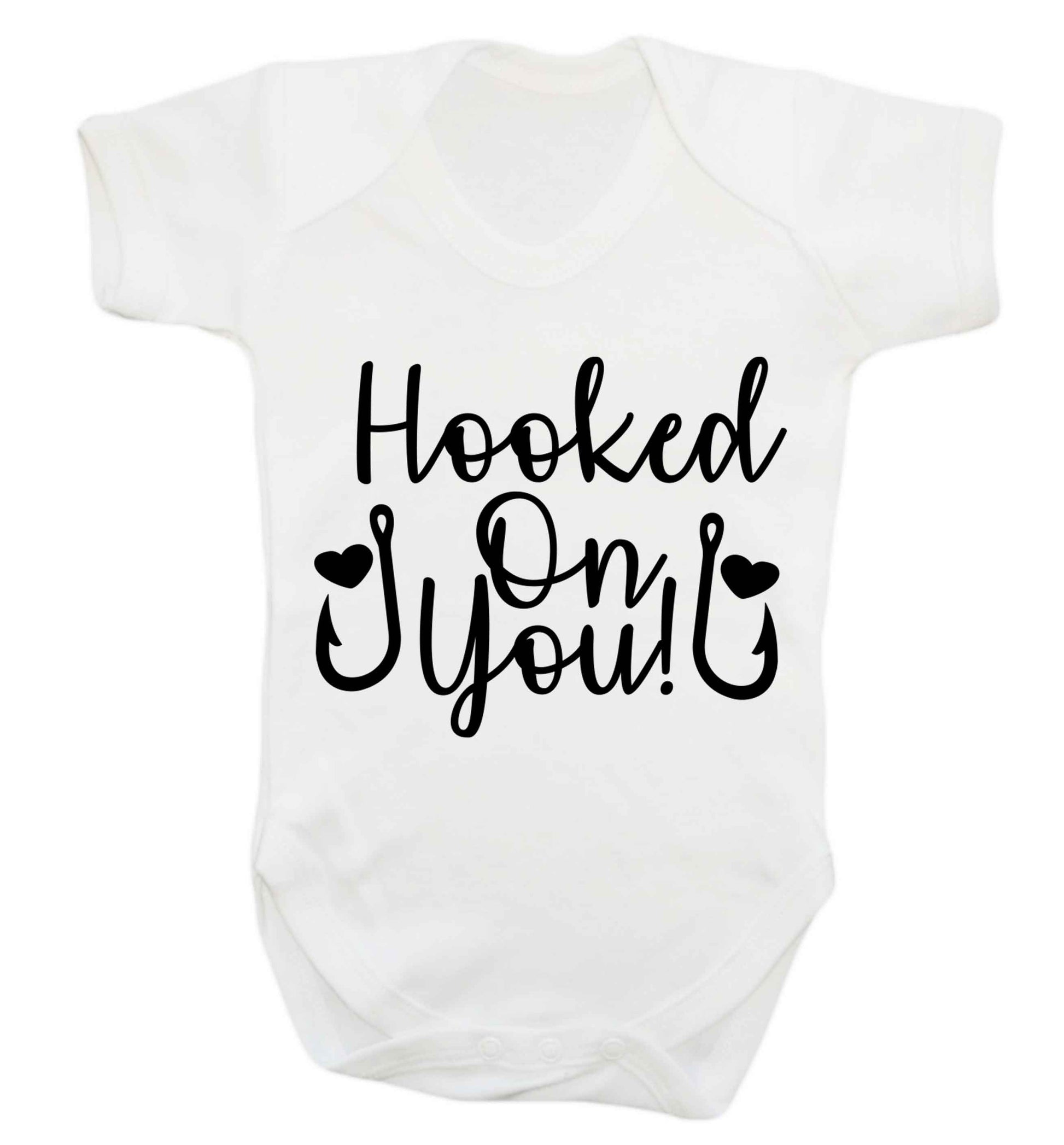 Hooked on you Baby Vest white 18-24 months