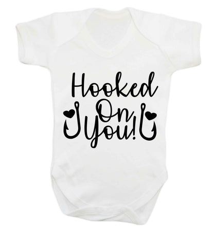 Hooked on you Baby Vest white 18-24 months
