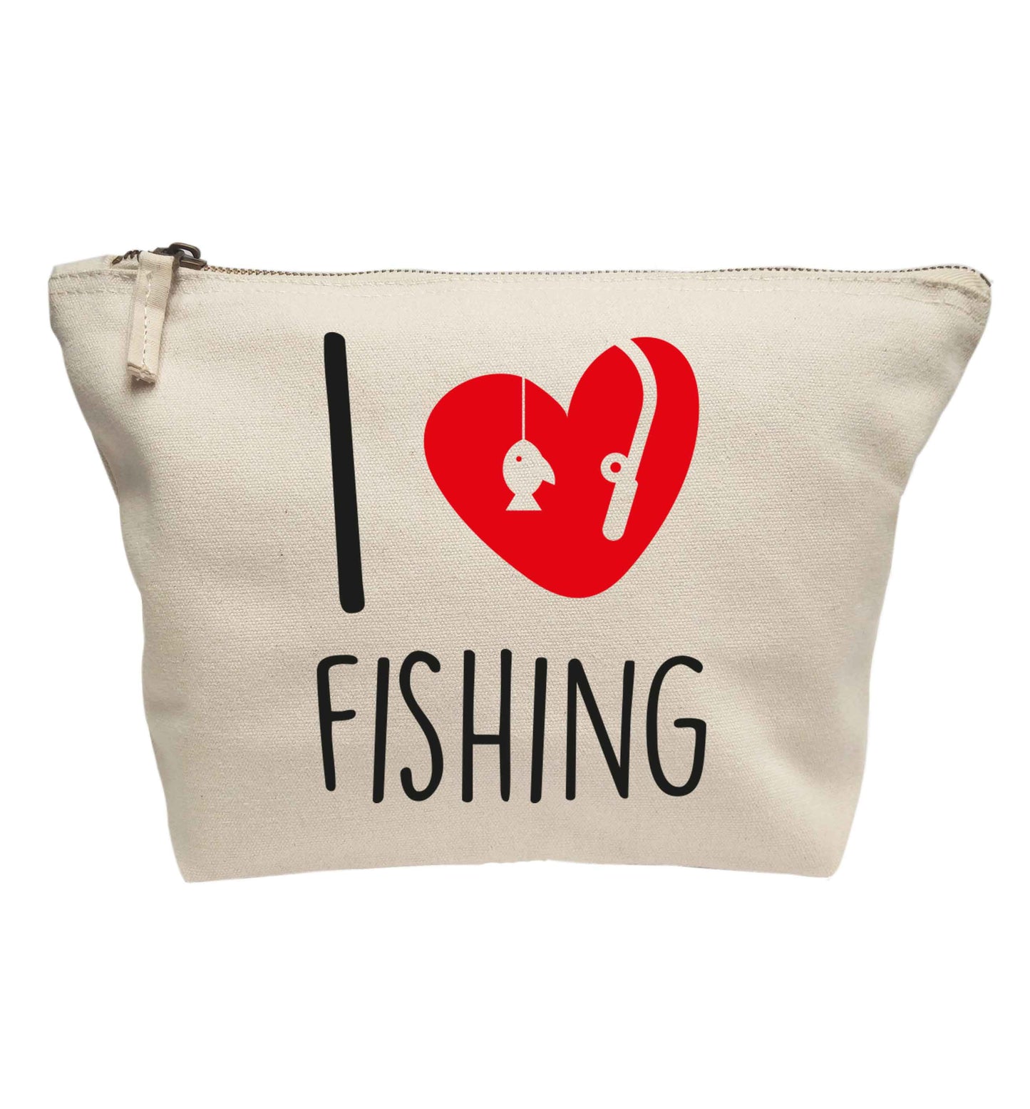 I love fishing | makeup / wash bag