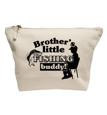 Brother's little fishing buddy | makeup / wash bag