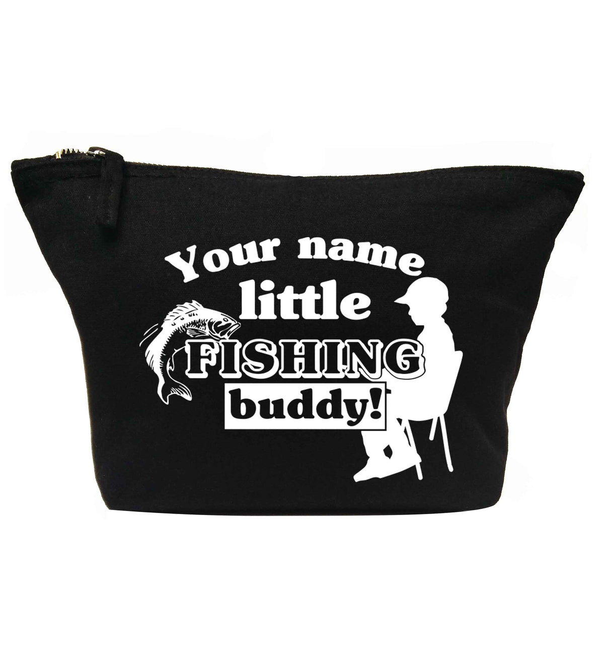 Personalised little fishing buddy | makeup / wash bag