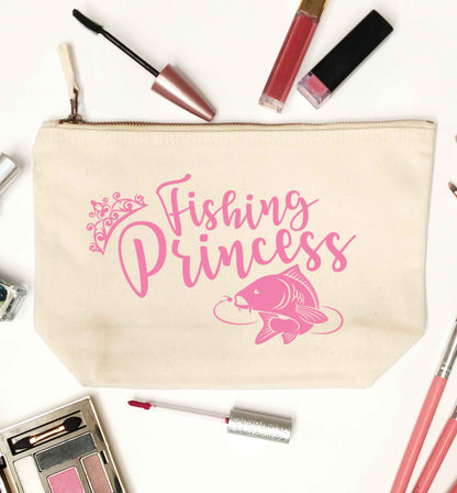 Fishing princess natural makeup bag