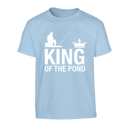 King of the pond Children's light blue Tshirt 12-13 Years