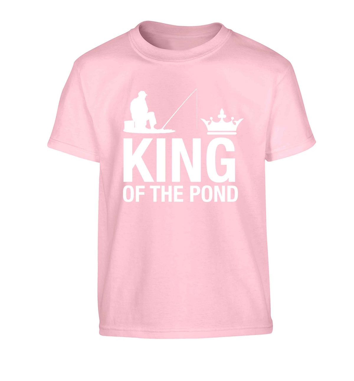 King of the pond Children's light pink Tshirt 12-13 Years