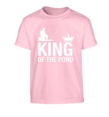 King of the pond Children's light pink Tshirt 12-13 Years