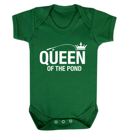 Queen of the pond Baby Vest green 18-24 months