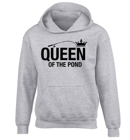 Queen of the pond children's grey hoodie 12-13 Years