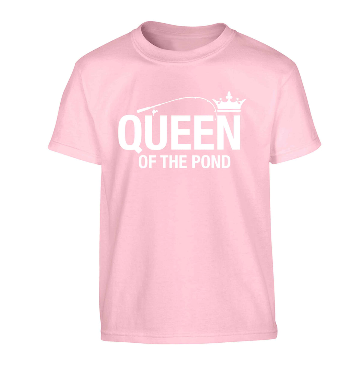 Queen of the pond Children's light pink Tshirt 12-13 Years