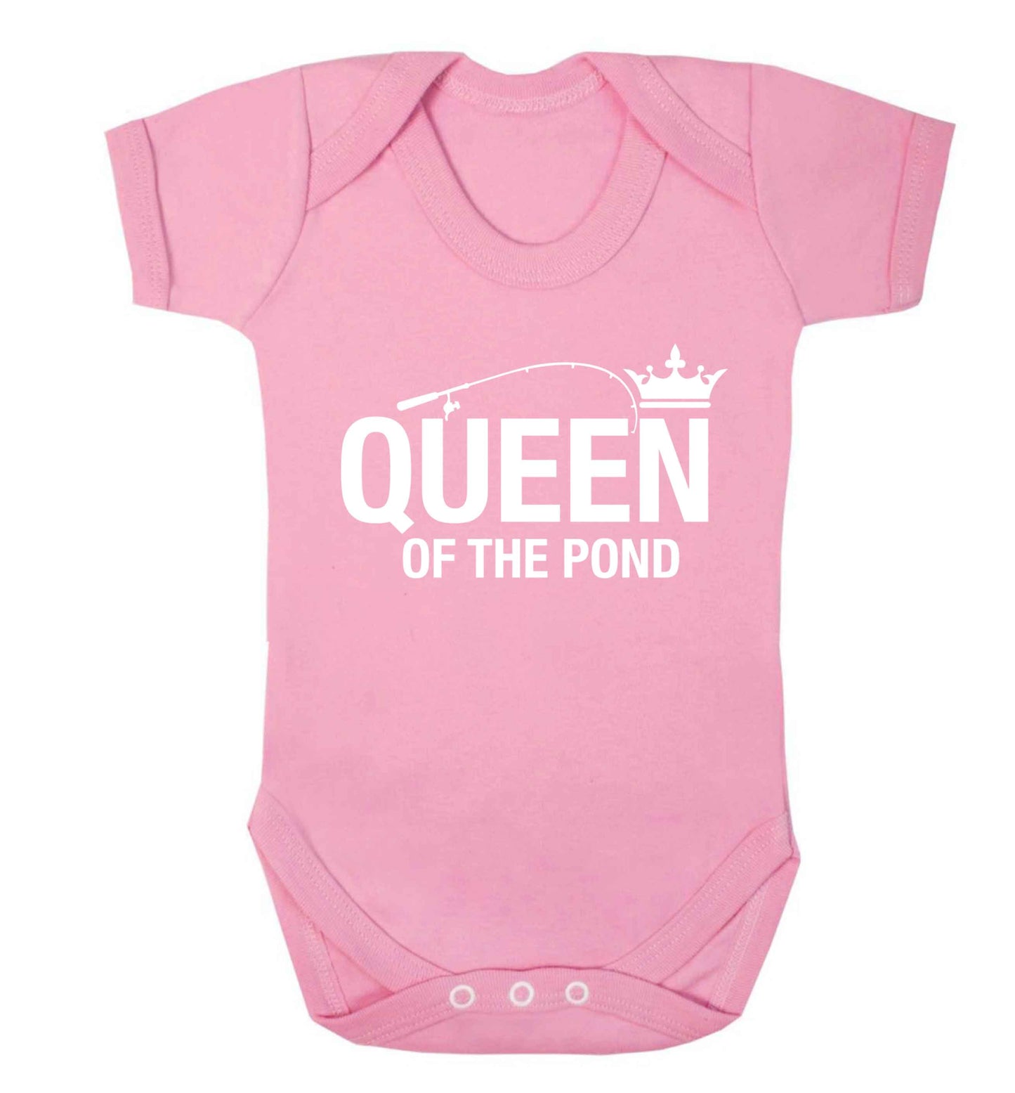 Queen of the pond Baby Vest pale pink 18-24 months